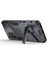 Tam Vücut Ağır Hizmet Hibrit Sert Pc Yumuşak Tpu Samsung Galaxy A32 4g (Ab Versiyonu) Için Katlanır Kickstand ile Şok Geçirmez Koruyucu Kapak (Yurt Dışından) 4