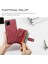 Samsung Galaxy A22 4g (Ab Versiyonu) Damla Geçirmez Anti-Çizik Manyetik Cüzdan Çıkarılabilir Tasarım Kapağı Deri Kaplamalı Tpu Rfıd Telefonun Bloke Kırmızısı (Yurt Dışından) 5
