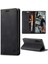 Samsung Galaxy S22+5G Manyetik Kapatma Kabuğu Için, Tam Koruma Retro Mat Pu Deri Deri Cüzdan Flip Stand Kapağı Rfıd Blowstıng-Black (Yurt Dışından) 1