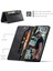 Samsung Galaxy S22+5G Manyetik Kapatma Kabuğu Için, Tam Koruma Retro Mat Pu Deri Deri Cüzdan Flip Stand Kapağı Rfıd Blowstıng-Black (Yurt Dışından) 3