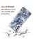 Samsung Galaxy A52 4G/A52 5G/A52S 5g Imd Tpu Tpu Tpu Geri Kapak Bırak-Kötü Mermer Desen Kılıf Grey (Yurt Dışından) 5
