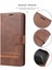 Samsung Galaxy S21 Fe 5g Damla Geçirmez Telefon Flip Deri Kılıf Cüzdanı Manyetik Tokalı Deri Kılıf Cüzdanı Anti-Çizelge Birleştirme Telefon Koruyucu Kapak Stand-Brown (Yurt Dışından) 2