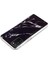 Samsung Galaxy A02S (164.2X75.9X9.1MM) Esnek Tpu Telefon Geri Kapağı Imd Mermer Desen Şok Geçirmez Kasa-Siyah (Yurt Dışından) 2