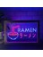 Mavi ve Kırmızı 23X17 cm Ramen Japon Erişte Mağazası Ekran Çift Renkli LED Neon Burcu Fotoğraf Çerçevesi Yaratıcı Masa Lambası Yatak Odası Masası Ahşap -Sy Xıongdı (Yurt Dışından) 1