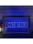 Beyaz ve Mavi 23X17CM Aır Kayıt Stüdyosu Dor Çift Renkli LED Neon Burcu Fotoğraf Çerçevesi Yaratıcı Masa Lambası Yatak Odası Masası Ahşap 3D Gece Lambası (Yurt Dışından) 1