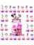 ARKAPLAN150X100CM Minnie Daisy Duck Parti Malzemeleri Tek Kullanımlık Sofra Masa Örtüsü Bardak Plaka Çocuklar Kız Donald Doğum Günü Partisi Süslemeleri Favor (Yurt Dışından) 3