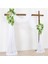 Sarı-10 M 10/5 M Beyaz Tül Düğün Organze Rulo Sırf Kristal Organze Kumaş Düğün Dekorasyon Için Mariage Iplik Doğum Günü Partisi Malzemeleri (Yurt Dışından) 5