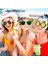 26 Hawaii Plaj Partisi Pembe Flamingo Parti Tropikal Süslemeleri Komik Gözlük Ananas Güneş Gözlüğü Yaz Luau Hawaii Parti Etkinliği (Yurt Dışından) 4