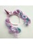 Pembe Unicorn 1. Doğum Günü Kız Kafa Bandı Bebek Duş Parti Sevimli Çocuklar Saç Çember Hairbands Aksesuarları Unicorn Parti Dekor Şapkalar (Yurt Dışından) 2