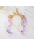 Pembe Unicorn 1. Doğum Günü Kız Kafa Bandı Bebek Duş Parti Sevimli Çocuklar Saç Çember Hairbands Aksesuarları Unicorn Parti Dekor Şapkalar (Yurt Dışından) 5