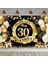 50TH Banner Altın Siyah Mutlu Doğum Günü Arka Plan 18 21 30 40 50 60 Doğum Günü Partisi Dekorasyon Doğum Günü Afiş Bayrağı Doğum Günü Zemin Dekor (Yurt Dışından) 2