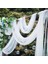 B19-5M 10/5m Beyaz Tül Düğün Organze Rulo Sırf Kristal Organze Kumaş Düğün Dekorasyon Için Mariage Iplik Doğum Günü Partisi Malzemeleri (Yurt Dışından) 4