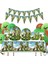 1 Adet Masa Örtüsü Jurassic Dünya Dinozor Temalı Sofra Orman Safari Dinozor Bardak Tabaklar Balon Vahşi Roar Boys Dinozor Doğum Günü Partisi Dekoru (Yurt Dışından) 3