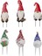 F Tipi Gnome Yard Burcu Noel Süslemeleri Çim Için Kazıklı Açık Bahçe Burcu (Yurt Dışından) 3