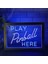 Beyaz ve Mavi 23X17 cm Langırt Odası Burada Oyna Oyunu Man Cave Bar Çift Renkli LED Neon Burcu Fotoğraf Çerçevesi Yatak Odası Masası 3D Gece Lambası (Yurt Dışından) 1
