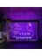 Kırmızı ve Mor 23X17CM Saat 17:00 Bir Yerde 17:00 Kokteyl Bar Dekoru Papağan Palmiye Ağacı Çift Renkli LED Neon Burcu Fotoğraf Çerçevesi Yatak Odası Masası 3D Gece Lambası (Yurt Dışından) 1
