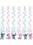 6 Adet Spiral Pembe Lilo ve Stitch Tema Parti Malzemeleri Set Mutlu Doğum Günü Banner Kek Topper 3D Balonlar Bebek Duş Çocuk Kız Parti Iyilik (Yurt Dışından) 1