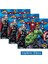 20 Adet Peçete Süper Kahraman Parti Dekorasyon Avengers Tema Karikatür Sofra Kağıt Bardak Tabak Peçeteler Çocuklar Parti Doğum Günü Dekor Malzemeleri Şekeri (Yurt Dışından) 1