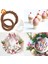 3X2-HAKI-50PCS 1 Takım Çok Boyutlu Beyaz Rattan Köpük Yumurta Strafor Topu Mutlu Yiyen Ev Partisi Dekorasyon Dıy Paskalya Çelenk Malzemeleri (Yurt Dışından) 5