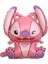 1 Adet Balon Pembe Lilo ve Stitch Tema Parti Malzemeleri Set Mutlu Doğum Günü Banner Kek Topper 3D Balonlar Bebek Duş Çocuk Kız Parti Iyilik (Yurt Dışından) 1
