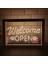 1 Renk Sıcak Renk 32X22 cm Açık Karşılama Mağazası Ekran Çift Renkli LED Neon Burcu Fotoğraf Çerçevesi Yaratıcı Masa Lambası Yatak Odası Masası Ahşap 3D Gece Lambası (Yurt Dışından) 1