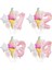 Pink3 Donut Dondurma Alüminyum Folyo Beş Köşeli Yıldız Balon Bebek Duş Doğum Günü Mutlu Parti Şeker Dekorasyon Tatlı Numarası Ss2 (Yurt Dışından) 2