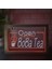 1 Renk Sıcak Renk 23X17 cm Boba Çay Bo Ba Içecek Cafe Çift Renkli LED Neon Burcu Fotoğraf Çerçevesi Yaratıcı Masa Lambası Yatak Odası Masası Ahşap 3D Gece Lambası (Yurt Dışından) 2