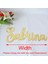 Glitter Gümüş 40CM Genişlik Kişiselleştirilmiş Isim Burcu Lazer Kesim Duvar Dekoru Için Özel Ad Burcu 8 Ila 18 Inç Altın Akrilik Harfler Odası Dekor Bebek Odası Hediyeleri (Yurt Dışından) 4