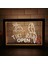 1 Renk Sıcak Renk 23X17 cm Tiki Bar Açık Papağan Çift Renkli LED Neon Burcu Fotoğraf Çerçevesi Yaratıcı Masa Lambası Yatak Odası Masası Ahşap 3D Gece Lambası (Yurt Dışından) 1