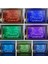 7 Renk 23X17CM Saat 5:00 Bir Yerde 17:00 Kokteyl Bar Dekor Papağan Palmiye Ağacı Çift Renkli LED Neon Burcu Fotoğraf Çerçevesi Yatak Odası Masası 3D Gece Lambası (Yurt Dışından) 1