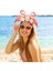D Hawaii Parti Kafa Bandı Hawaii Flamingo Ananas Hindistan Cevizi Ağacı Hairband Çocuklar Mutlu Yaz Tropikal Aloha Doğum Günü Partisi Dekorları (Yurt Dışından) 5