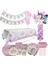 11 Adet Balon 6 Peri Unicorn Deco Kız Doğum Günü Partisi 1 2 3 Yaş Parti Sofra Bir Yaşındaki Bebek Duş Dekorasyonu Unicornio Doğum Günü Malzemeleri (Yurt Dışından) 1
