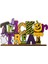 Trick Or Treat Cadılar Bayramı Partisi Kabaklar Hayalet Alfabe Ahşap Işareti Rustik Ahşap Plak Masa Dekorasyon Ev Raf Masası Parti Favor (Yurt Dışından) 1