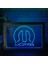 Yeşil ve Mavi 23X17 cm Mopar Çift Renkli LED Neon Burcu Fotoğraf Çerçevesi Yaratıcı Masa Lambası Yatak Odası Masası Ahşap 3D Gece Lambası (Yurt Dışından) 1