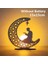 Qidao 2023 Eid Mubarak Ay Yıldız Işığı Dekor Islam Ramazan Ev Dekorasyonu Islam Müslüman Parti Için Ramazan Kareem Kurban Bayramı Hediyeler (Yurt Dışından) 1