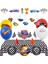 1 Adet Folyo Balon Hot Wheels Parti Süslemeleri Yarış Arabası Doğum Günü Malzemeleri Arabalar Balon Kek Topper Masa Örtüsü Damalı Bayrak Motor Çocuk Hediyeler (Yurt Dışından) 2