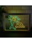 Yeşil ve Sarı 23X17 cm Havuz Köpekbalığı Snooker Odası Man Cave Hediye Çift Renkli LED Neon Burcu Fotoğraf Çerçevesi Yatak Odası Masası 3D Gece Lambası (Yurt Dışından) 1