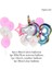 11 Adet Balon 3 Peri Unicorn Deco Kız Doğum Günü Partisi 1 2 3 Yaş Parti Sofra Bir Yaşındaki Bebek Duş Dekorasyonu Unicornio Doğum Günü Malzemeleri (Yurt Dışından) 2