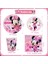 8 Adet Blowout Minnie Mouse Parti Malzemeleri Banner ile 8 Misafir Hizmet Vermektedir Masa Örtüsü Bardak Tabaklar Çocuk Kız Bebek Banyo Doğum Günü Partisi Dekorasyon (Yurt Dışından) 3