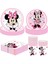 8 Adet Blowout Minnie Mouse Parti Malzemeleri Banner ile 8 Misafir Hizmet Vermektedir Masa Örtüsü Bardak Tabaklar Çocuk Kız Bebek Banyo Doğum Günü Partisi Dekorasyon (Yurt Dışından) 4