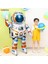 22 Inç 3D Balon 134 cm Ayakta Şişme Astronot Balon 3D Spaceman Folyo Balon Çocuklar Galaxy Dış Uzay Tema Doğum Günü Partisi Dekorasyon Oyuncak (Yurt Dışından) 2