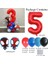Stil 5 21 Adet Spidey ve Onun Inanılmaz Arkadaşları Balonlar Lateks Folyo Balonlar Örümcek Adam Doğum Günü Partisi Dekorasyon Bebek Duş Oyuncakları Çocuklar Için (Yurt Dışından) 1