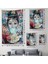 Audrey Hepburn Graffiti Pop Art Duvar ÖRTÜSÜ-HALISI-6470 3