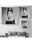 Audrey Hepburn'ün Siyah Bayaz Kanvas Duvar ÖRTÜSÜ-HALISI-5071 3