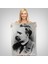 Friedrich Nietzsche Siyah Beyaz Dekoratif Duvar Örtüsü - HALISI-5963 1