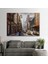New York Sokakları ve Sarı Taksi Yağlıboya Görünüm Tablo-3550 1