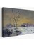 Karla Kaplı Köy Manzarası Duvar Tablosu-3661 2