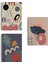 Çağdaş, Modern, Soyut Pastel 3'lü Duvar Tabblo Seti-Aı-9 2