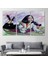 Silahlı Gangster Kız Pop Art Dekoratif Duvar Tablosu-3530 3