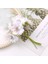 Beyaz 1 Demet-6pcs 6 Adet/1 Demet Mini Gül Buketi Yapay Ipek Çiçekler Düğün Dekorasyon Için Dıy Scrapbooking Çelenk Hediye Zanaat Sahte Çiçek (Yurt Dışından) 1